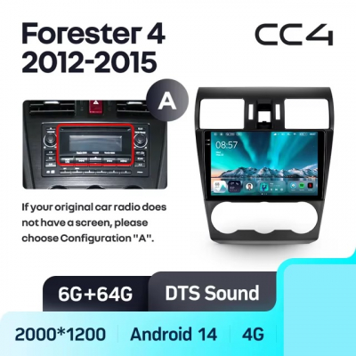 Teyes cc4 ��� Subaru Forester 2012-2015