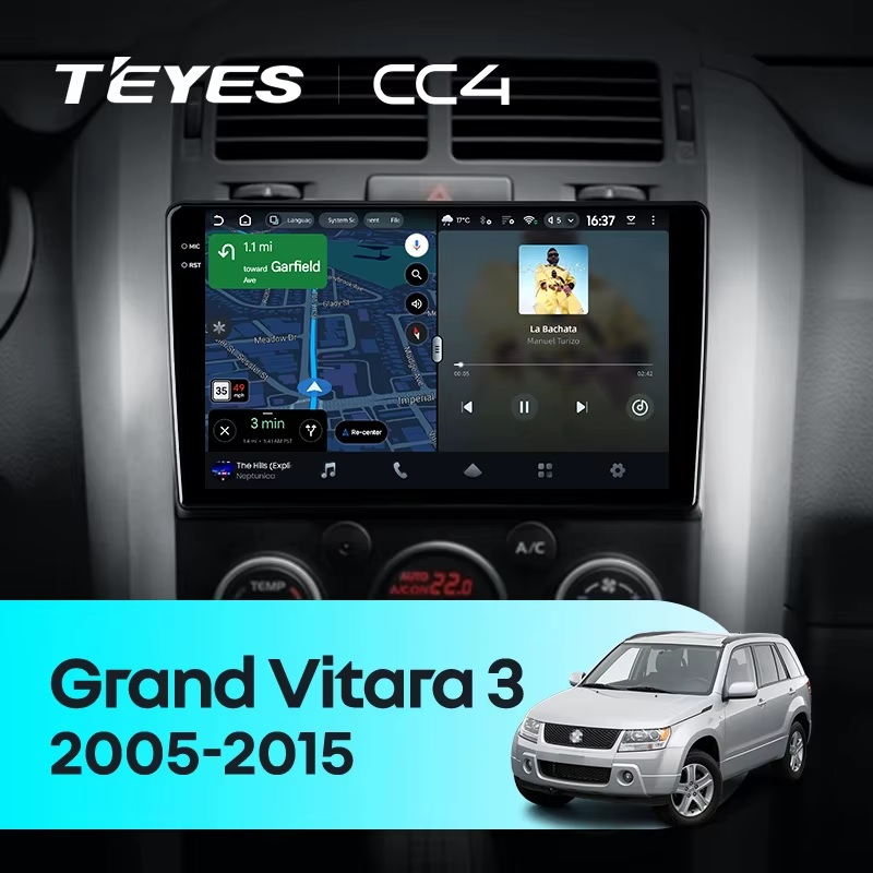 Teyes cc4 для Suzuki Grand Vitara 2005-2015 Teyes cc4 для Suzuki Grand Vitara 2005-2015
