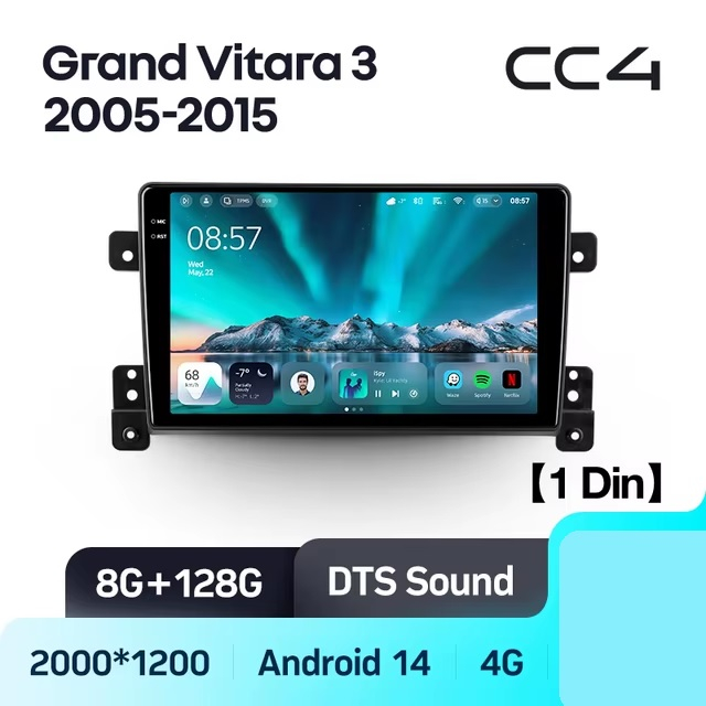 Teyes cc4 для Suzuki Grand Vitara 2005-2015 Teyes cc4 для Suzuki Grand Vitara 2005-2015