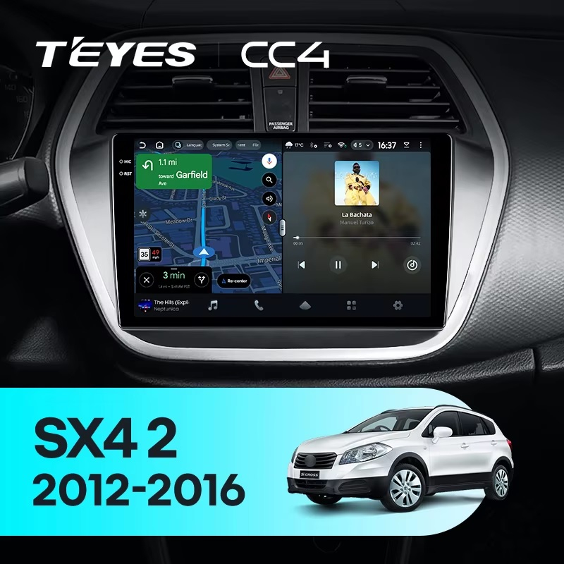 Teyes cc4 для Suzuki SX-4 2012-2016 Teyes cc4 для Suzuki SX-4 2012-2016
