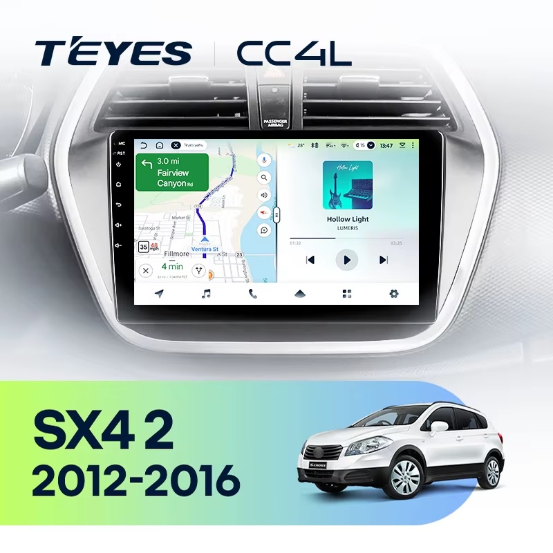Teyes cc4L для Suzuki SX-4 2012-2016 Teyes cc4L для Suzuki SX-4 2012-2016