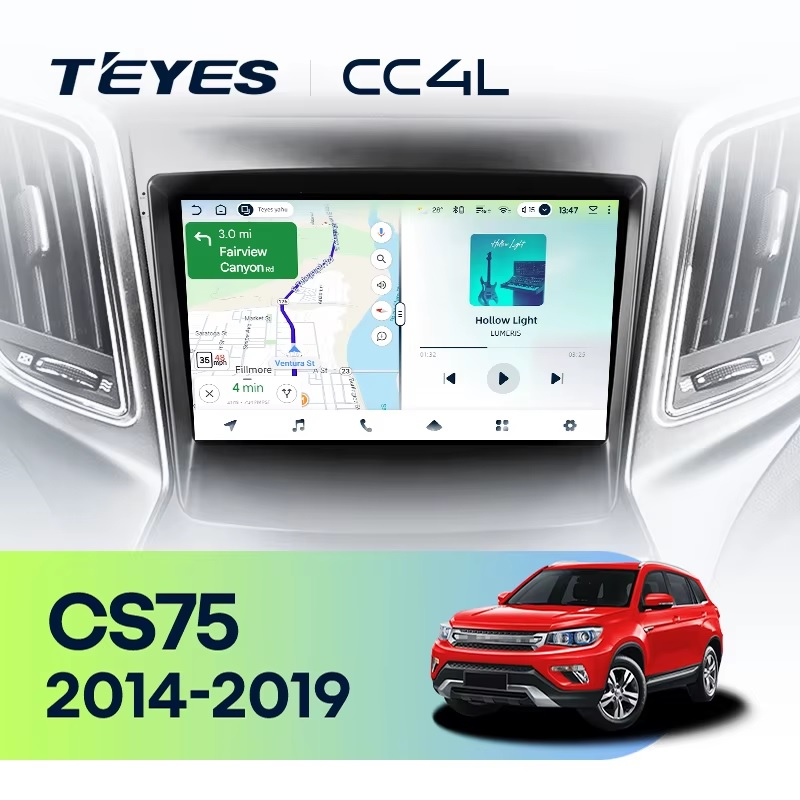 Teyes cc4L для Changan CS75 2014-2019 Teyes cc4L для Changan CS75 2014-2019