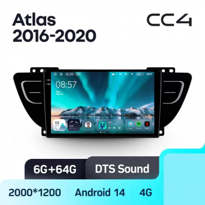 Teyes cc4 ��� Geely Atlas 2016-2020