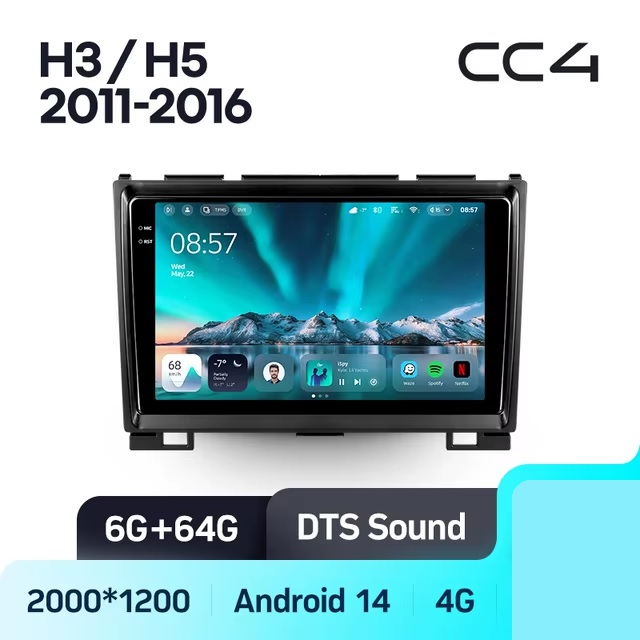 Teyes cc4 ��� Great Wall H3 H5 2011-2016