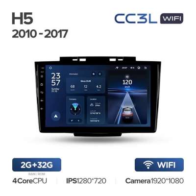 Teyes cc3L WiFi ��� Great Wall H5 2010-2017