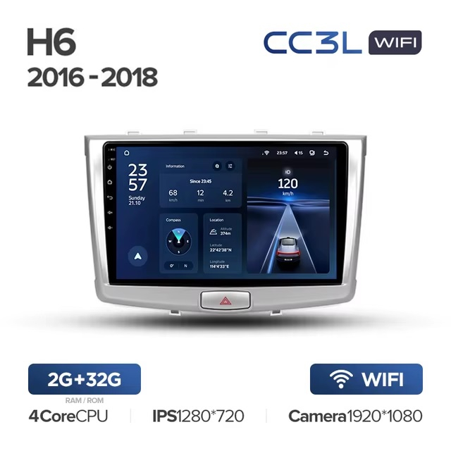 Teyes cc3L WiFi ��� Haval H6 2016-2018