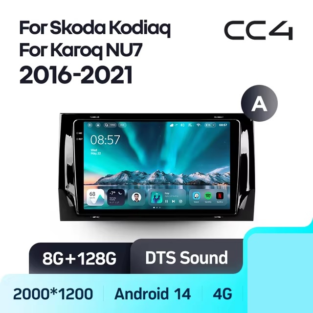 Teyes cc4 для Skoda Karoq Kodiaq 2016-2021 Teyes cc4 для Skoda Karoq Kodiaq 2016-2021