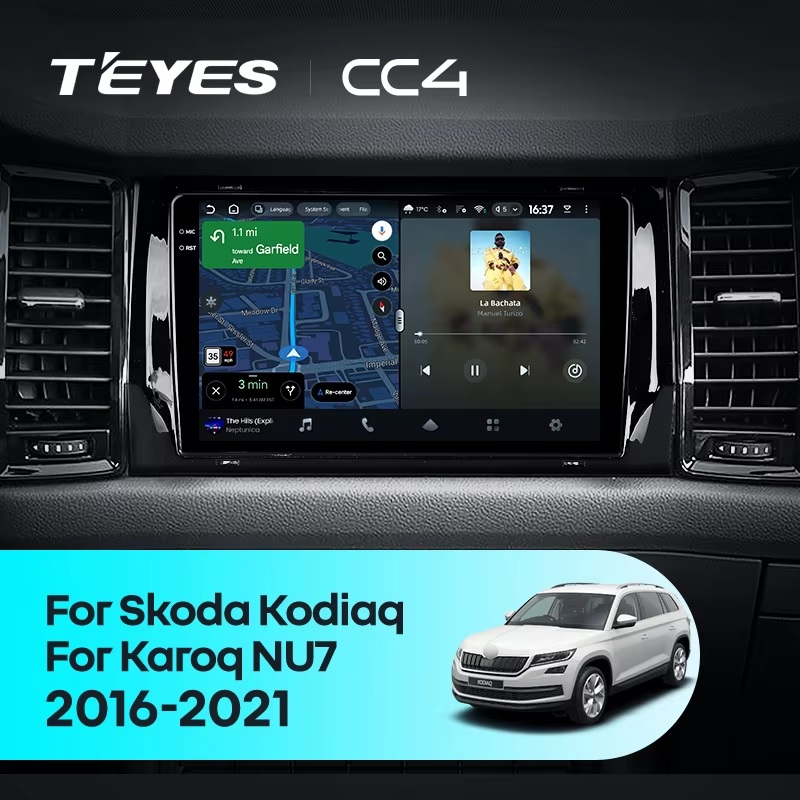 Teyes cc4 для Skoda Karoq Kodiaq 2016-2021 Teyes cc4 для Skoda Karoq Kodiaq 2016-2021