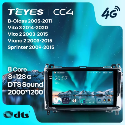 Teyes cc4 для Mercedes Sprinter Vito Viano Teyes cc4 для Mercedes Sprinter Vito Viano