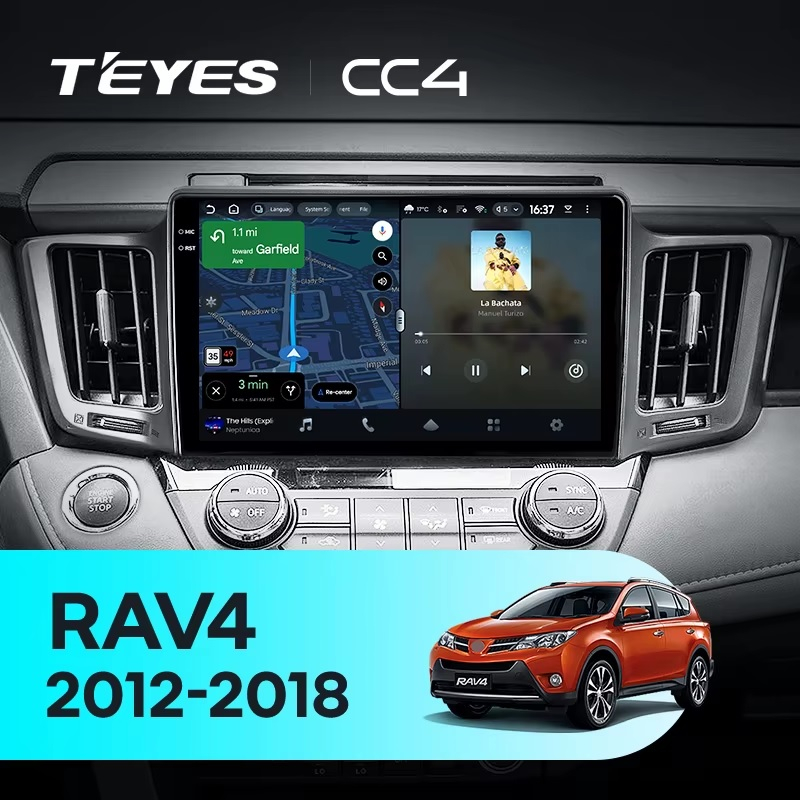 Teyes cc4 для Toyota RAV4 2012-2018 Teyes cc4 для Toyota RAV4 2012-2018