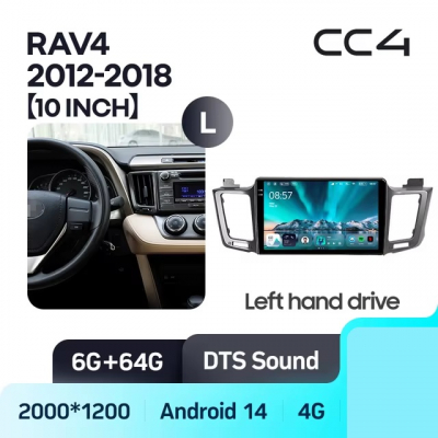 Teyes cc4 ��� Toyota RAV4 2012-2018