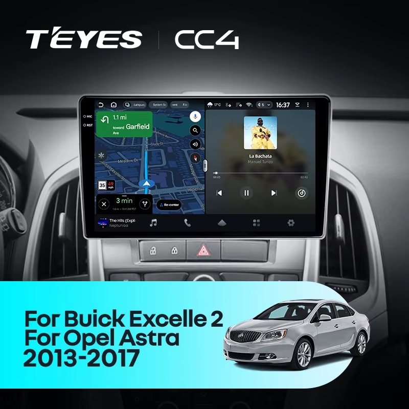 Teyes cc4 для Opel Astra J 2013-2017 Teyes cc4 для Opel Astra J 2013-2017