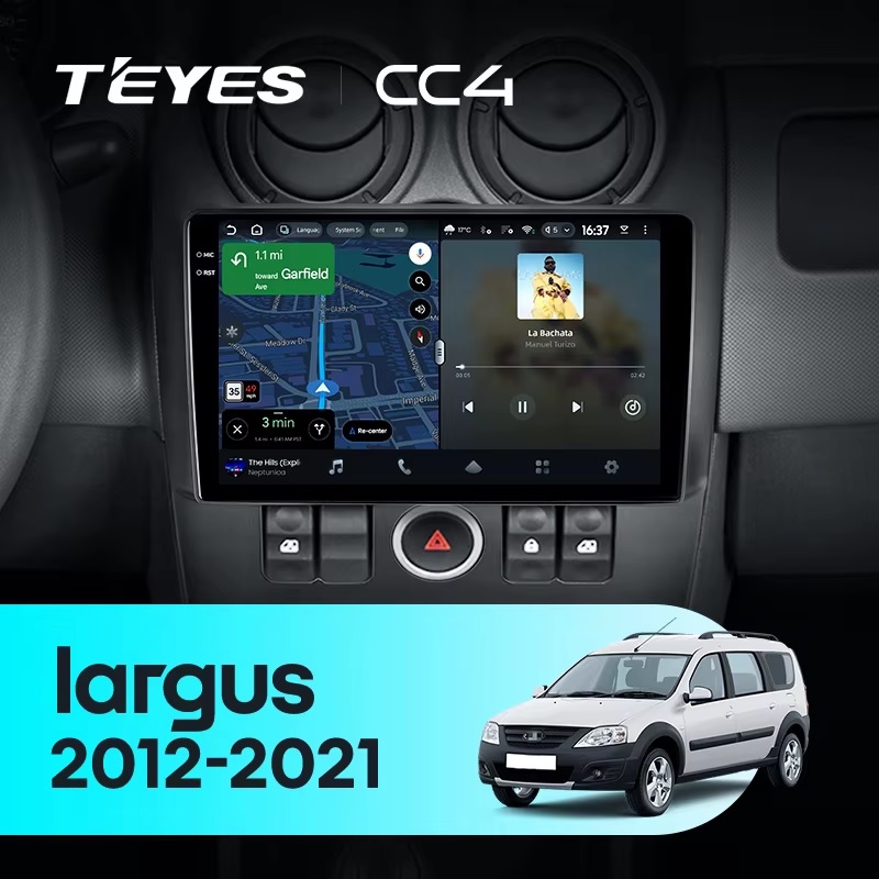 Teyes cc4 для Лада Ларгус Teyes cc4 для Лада Ларгус