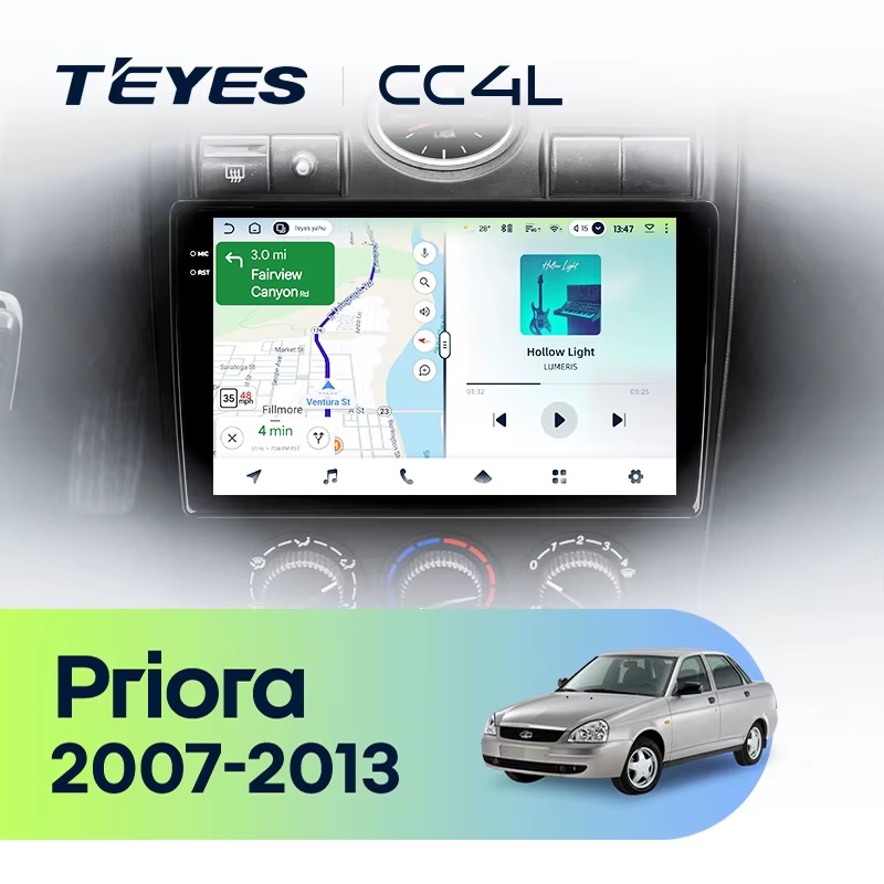 Teyes cc4L для Лада Приора 2007-2013 Teyes cc4L для Лада Приора 2007-2013