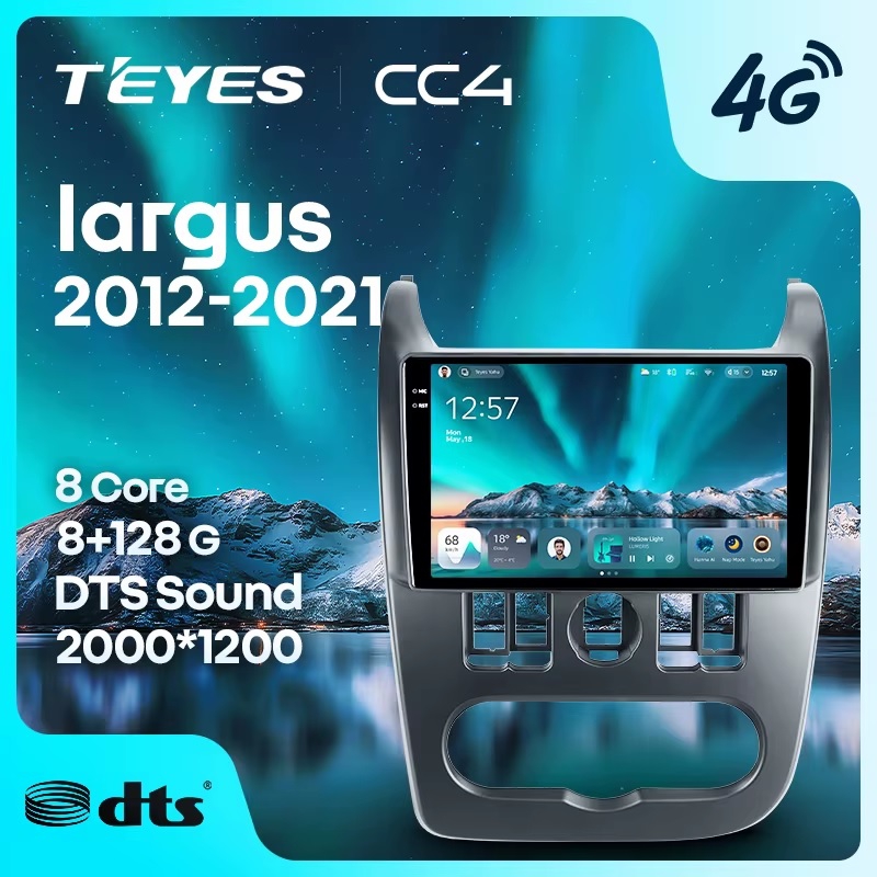 Teyes cc4 для Лада Ларгус Teyes cc4 для Лада Ларгус