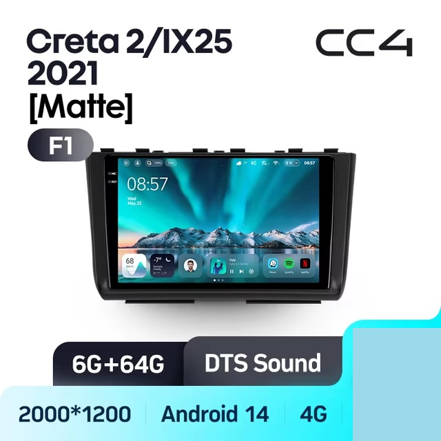 Teyes cc4 для Hyundai Creta 2021+ Teyes cc4 для Hyundai Creta 2021+