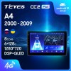 Teyes CC2 Plus 3+32Гб для Audi A4 2000-2007 (B6, B7)