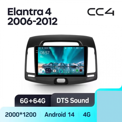Teyes cc4 ��� Hyundai Elantra 2006-2012