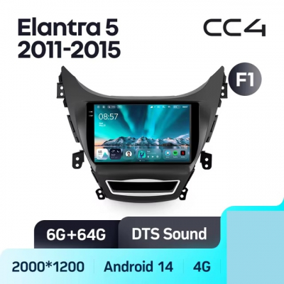 Teyes cc4 ��� Hyundai Elantra 2011-2015