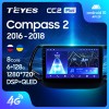 Teyes CC2 Plus 4+32  Jeep Compass 2017