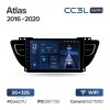 Teyes cc3L WiFi 2+32  Geely Atlas 2016-2020