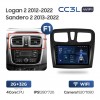 Teyes cc3L WiFi 2+32 для Renault Logan Sandero 2012-2022 Teyes cc3L WiFi 2+32 для Renault Logan Sandero 2012-2022