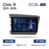 Teyes cc3L WiFi 2+32  Honda Civic 2011-2015