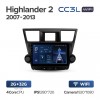 Teyes cc3L WiFi 2+32  Toyota Highlander 2007-2013
