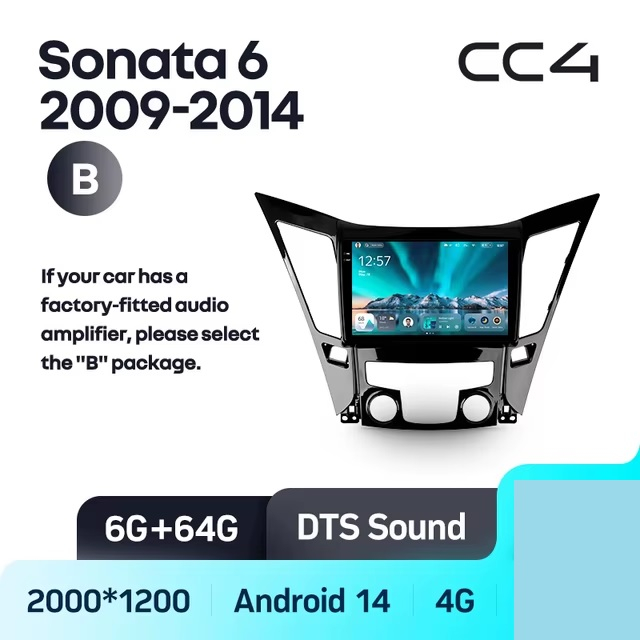 Teyes cc4 ��� Hyundai Sonata 2009-2014