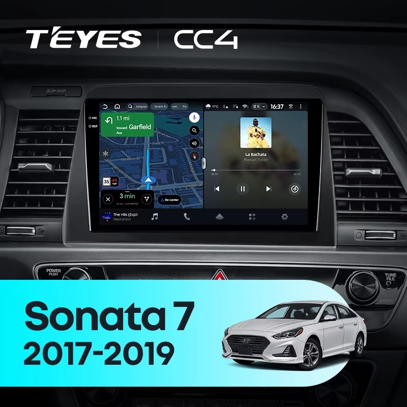 Teyes cc4 ��� Hyundai Sonata 2017-2019