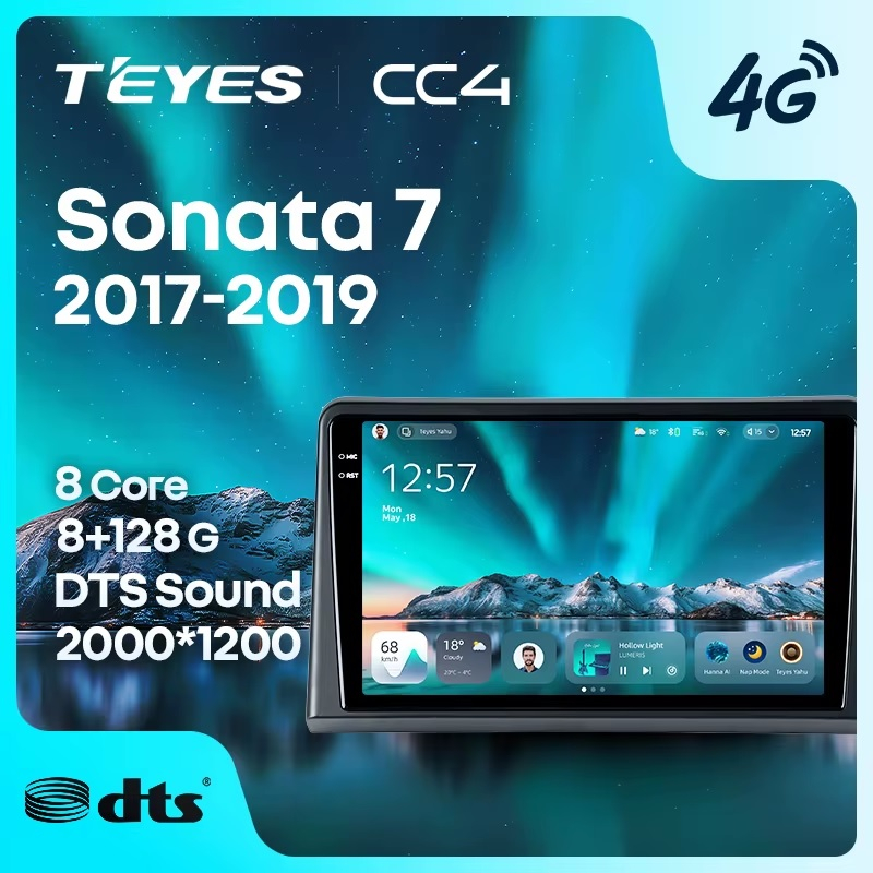 Teyes cc4 ��� Hyundai Sonata 2017-2019