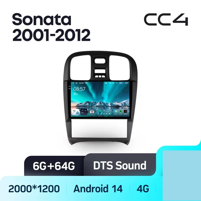 Teyes cc4 ��� Hyundai Sonata 2001-2012