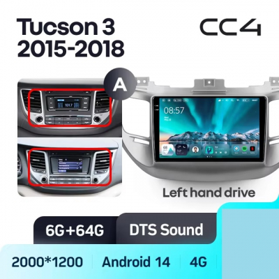 Teyes cc4 ��� Hyundai Tucson/ix35 2015-2018