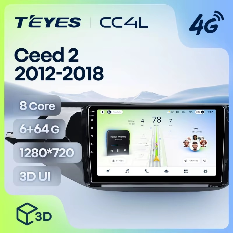 Teyes cc4L ��� KIA Ceed 2012-2018