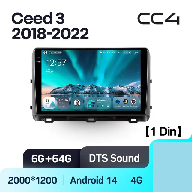 Teyes cc4 ��� KIA Ceed 2018-2022