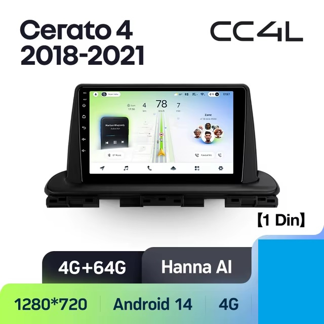 Teyes cc4L ��� KIA Cerato 2018-2021