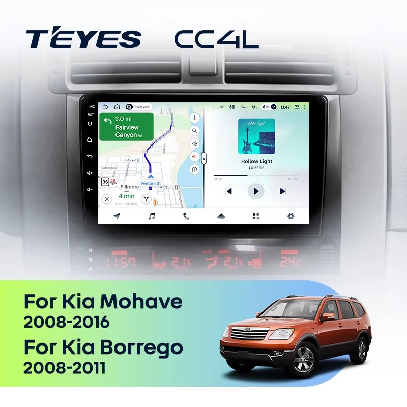 Teyes cc4L ��� KIA Mohave 2008-2016