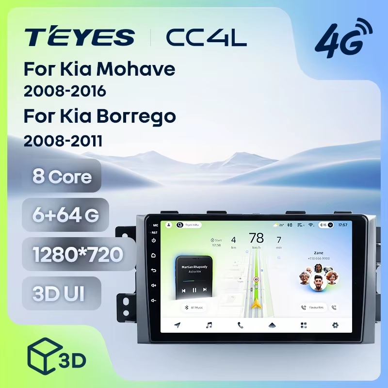 Teyes cc4L ��� KIA Mohave 2008-2016