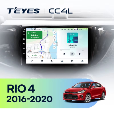 Teyes cc4L ��� KIA RIO 2016-2020