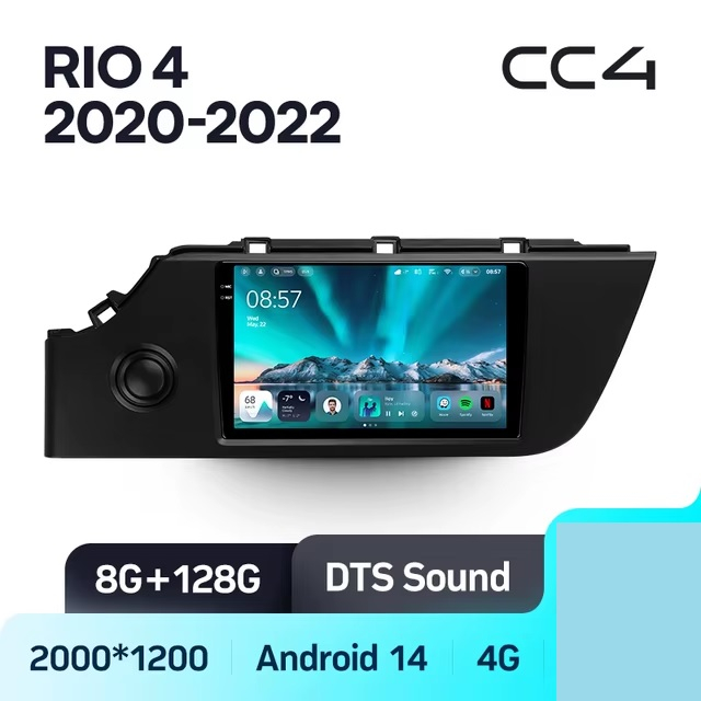 Teyes cc4 ��� KIA RIO 2020-2022