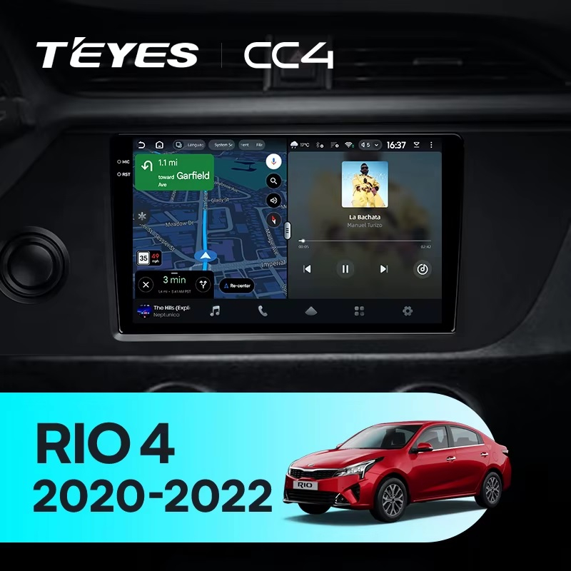 Teyes cc4 ��� KIA RIO 2020-2022