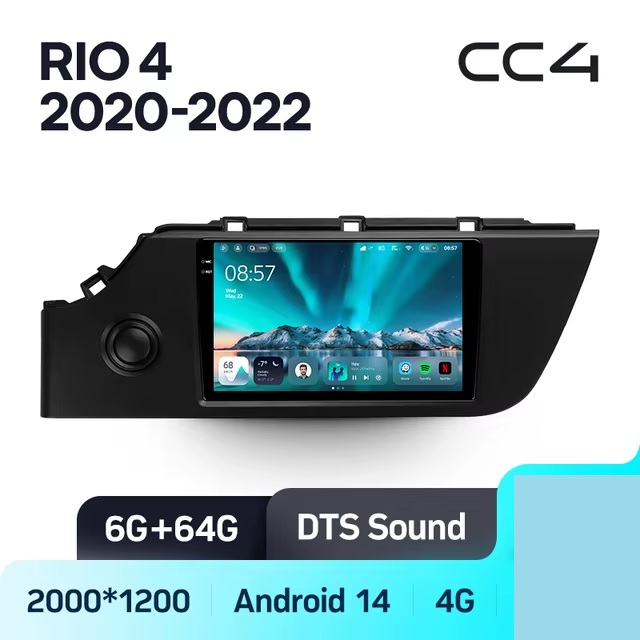Teyes cc4 ��� KIA RIO 2020-2022