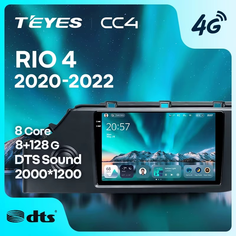 Teyes cc4 ��� KIA RIO 2020-2022