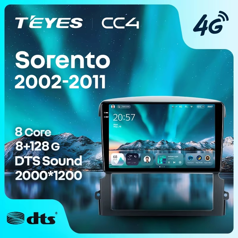 Teyes cc4 ��� KIA Sorento 2002-2011