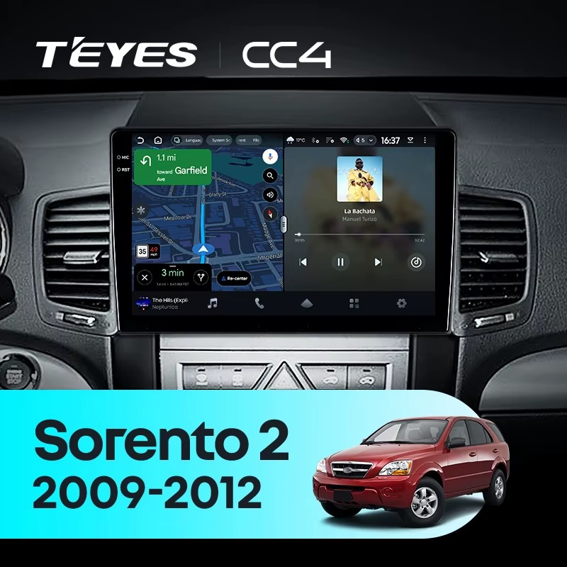 Teyes cc4 ��� KIA Sorento 2009-2012
