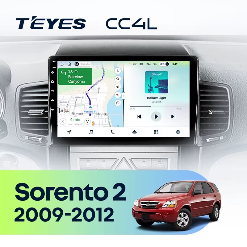Teyes cc4L ��� KIA Sorento 2009-2012
