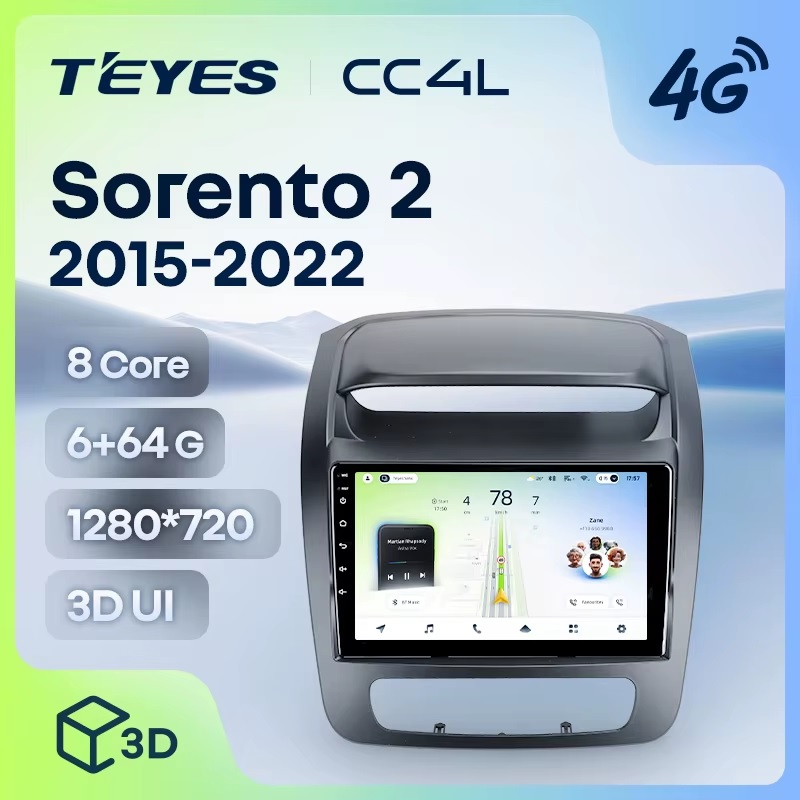 Teyes cc4L ��� KIA Sorento 2012-2021