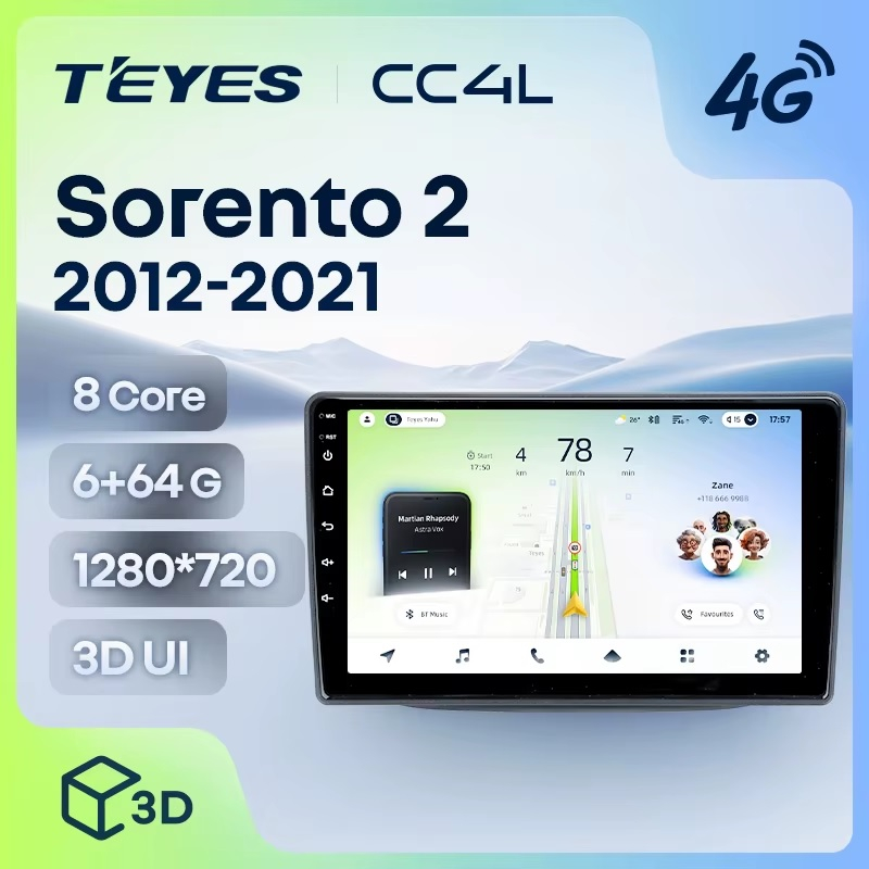 Teyes cc4L ��� KIA Sorento 2012-2021