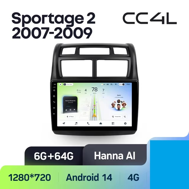 Teyes cc4L ��� KIA Sportage 2007-2009