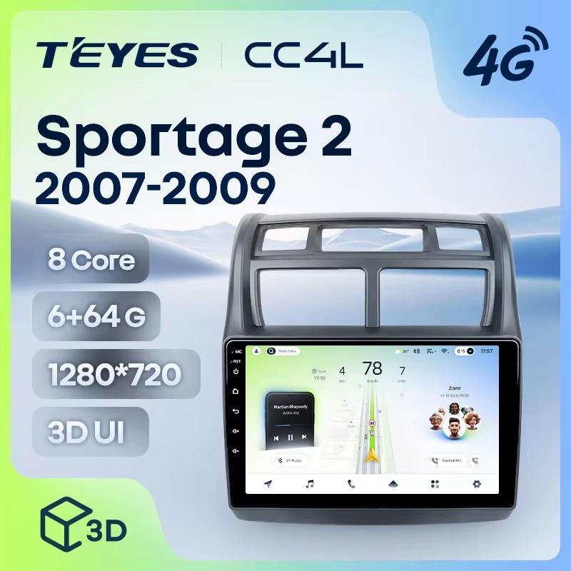 Teyes cc4L ��� KIA Sportage 2007-2009